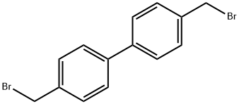 4,4'-Bis(bromomethyl)biphenyl 구조식 이미지
