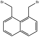 1,8-BIS(BROMOMETHYL)NAPHTHALENE 구조식 이미지