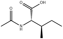 2-acetamido-3-methyl-pentanoic acid Structure