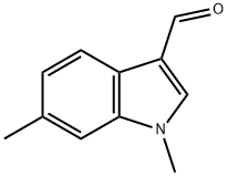 1,6-dimethyl-1H-indole-3-carbaldehyde Structure