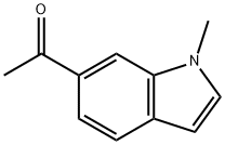 1-(1-메틸-1H-인돌-6-일)에타논 구조식 이미지
