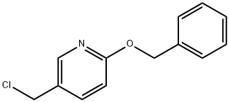 2-(BENZYLOXY)-5-(CHLOROMETHYL)PYRIDINE Structure
