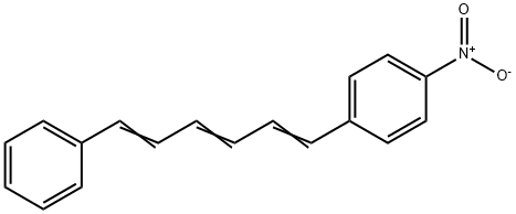 1-(4-NITROPHENYL)-6-PHENYLHEXATRIENE, FOR FLUORESCENCE* Structure