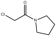 2-클로로-1-피롤리딘-1-일-에타논 구조식 이미지