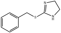 4,5-디하이드로-2-((페닐메틸)티오)-(1H)이미다졸 구조식 이미지