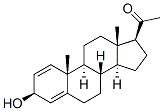 3beta-hydroxypregna-1,4-dien-20-one  Structure