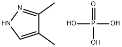 3,4-Dimethylpyrazole phosphate 구조식 이미지