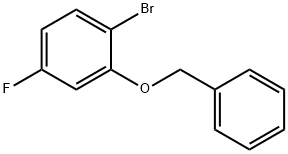 2-(벤질옥시)-1-브로모-4-플루오로벤젠 구조식 이미지