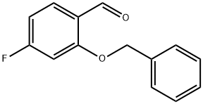 2-(benzyloxy)-4-fluorobenzaldehyde Structure