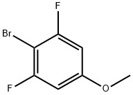 4-Bromo-3,5-difluoroanisole 구조식 이미지