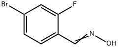 4-BROMO-2-FLUOROBENZALDOXIME 구조식 이미지