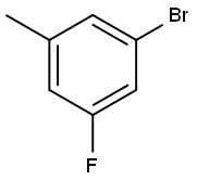 3-Fluoro-5-bromotoluene 구조식 이미지