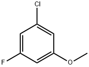 3-CHLORO-5-FLUOROANISOLE Structure