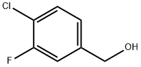 3-Fluoro-4-chlorobenzyl alcohol 구조식 이미지