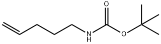 Carbamic acid, 4-pentenyl-, 1,1-dimethylethyl ester (9CI) Structure