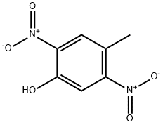 2,5-Dinitro-4-Methylphenol Structure