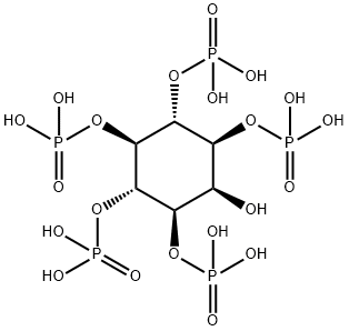 미오-이노시톨1,3,4,5,6-펜타키스-인산염 구조식 이미지