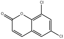6,8-Dichloro-2H-chromen-2-one 구조식 이미지