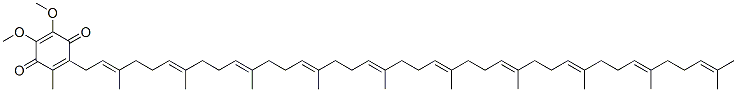 2-(3,7,11,15,19,23,27,31,35,39-decamethyltetraconta-2,6,10,14,18,22,26,30,34,38-decaenyl)-5,6-dimethoxy-3-methyl-cyclohexa-2,5-diene-1,4-dione Structure