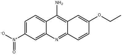 2-에톡시-6-니트로-9-아크리딘아민 구조식 이미지