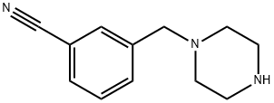 1-(3-CYANOBENZYL)PIPERAZINE 구조식 이미지