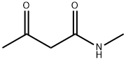 N-메틸-3-옥소부타나마이드 구조식 이미지