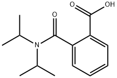 2-(Diisopropylcarbamoyl)benzoic acid Structure