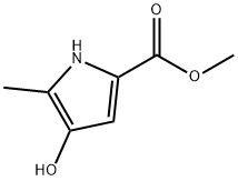 1H-Pyrrole-2-carboxylicacid,4-hydroxy-5-methyl-,methylester(9CI) Structure