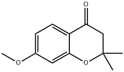 2,2-DIMETHYL-7-METHOXY-4-CHROMANONE Structure