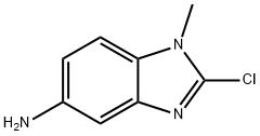 1H-Benzimidazol-5-amine,2-chloro-1-methyl-(9CI) Structure