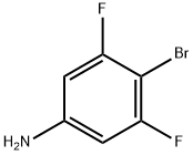 4-Bromo-3,5-difluoroaniline Structure