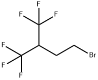 4,4,4-Trifluoro-3-(trifluoromethyl)butyl bromide, 1,1-Bis(trifluoromethyl)-3-bromopropane Structure