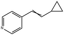 Pyridine, 4-(2-cyclopropylethenyl)- (9CI) Structure