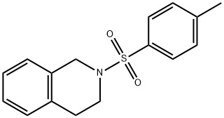 1,2,3,4-테트라하이드로-2-(p-톨릴설포닐)이소퀴놀린 구조식 이미지