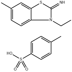 3-Ethyl-6-methylbenzo[d]thiazol-2(3H)-imine 4-methylbenzenesulfonate Structure