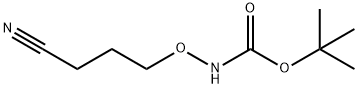Carbamic acid, (3-cyanopropoxy)-, 1,1-dimethylethyl ester (9CI) 구조식 이미지