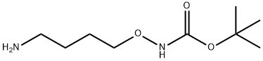 Carbamic acid, (4-aminobutoxy)-, 1,1-dimethylethyl ester (9CI) Structure