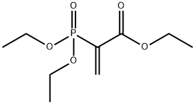 Ethyl 2-(diethoxyphosphoryl)prop-2-enoate Structure