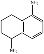 1,2,3,4-테트라하이드로-1,5-나프탈렌디아민 구조식 이미지