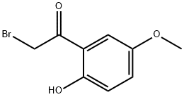 2-BROMO-2'-HYDROXY-5'-METHOXYACETOPHENO& Structure