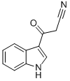 3-(1H-INDOL-3-YL)-3-OXO-PROPIONITRILE 구조식 이미지