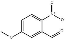 5-Methoxy-2-nitrobenzaldehyde 구조식 이미지