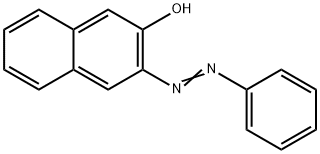 3-페닐아조-2-나프톨 구조식 이미지