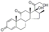 16α-Methyl-11-oxo Prednisolone 구조식 이미지