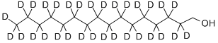 1-Hexadecan-2,2,3,3,4,4,5,5,6,6,7,7,8,8,9,9,10,10,11,11,12,12,13,13,14,14,15,15,16,16,16-d31-ol Structure