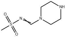 메탄설폰아미드,N-(1-피페라지닐메틸렌)-(9CI) 구조식 이미지
