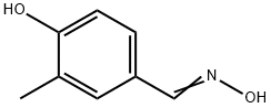벤즈알데히드,4-히드록시-3-메틸-,옥심(9CI) 구조식 이미지