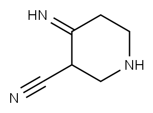 3-CYANO-4-IMINOPIPERIDINE Structure