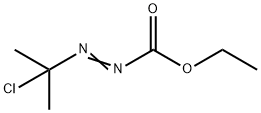 디아젠카르복실산,(1-클로로-1-메틸에틸)-,에틸에스테르(9CI) 구조식 이미지