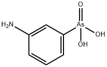 (3-Aminophenyl)arsonic acid Structure